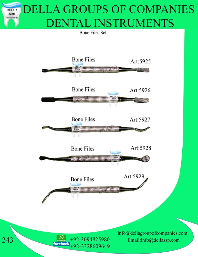 Bone Files Set